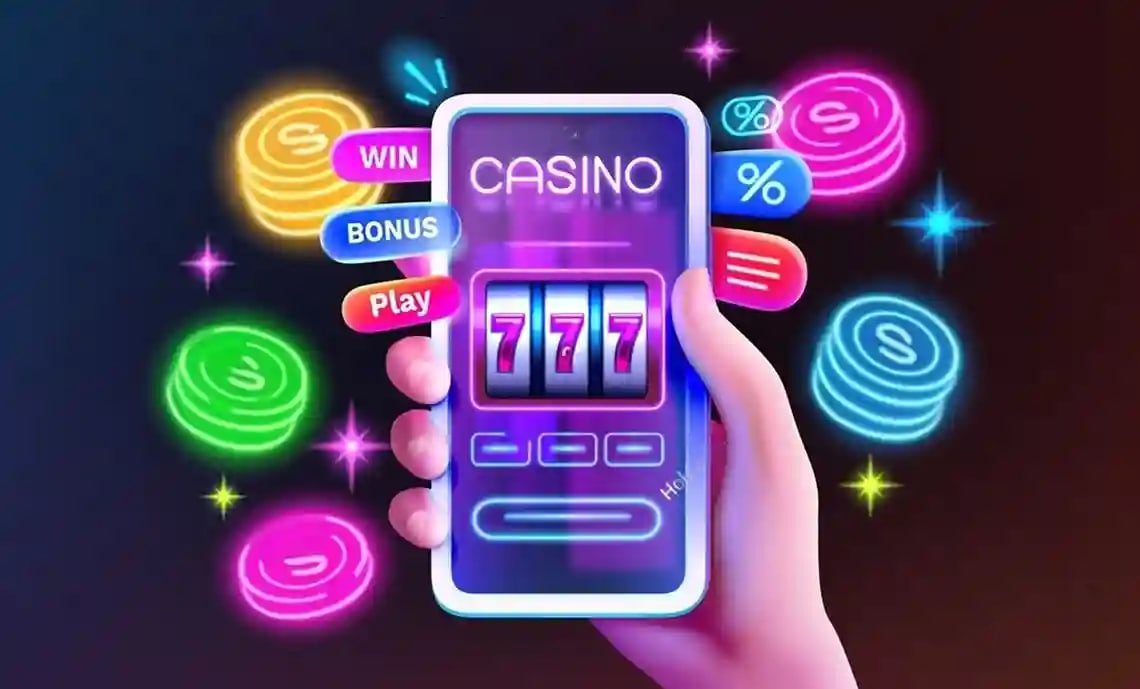95 ph Casino lobby showing slots and table game categories on mobile